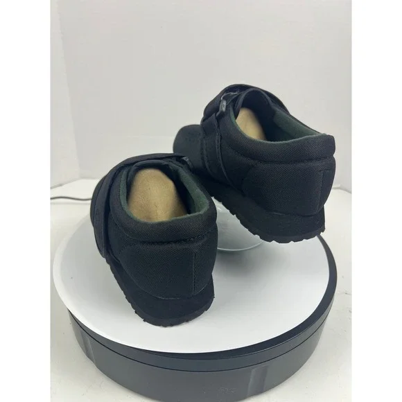 Pedors Womens 8.5 Wide Men's 6.5W Black Comfort Diabetic Adjustable Strap Shoes